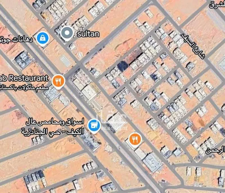 أرض للبيع في شارع الدرب, حي الجنادرية, مدينة الرياض, منطقة الرياض صورة 2