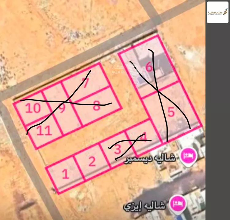أرض للبيع في شارع الشقه العليا 653, حي النرجس, مدينة بريدة, منطقة القصيم صورة 2