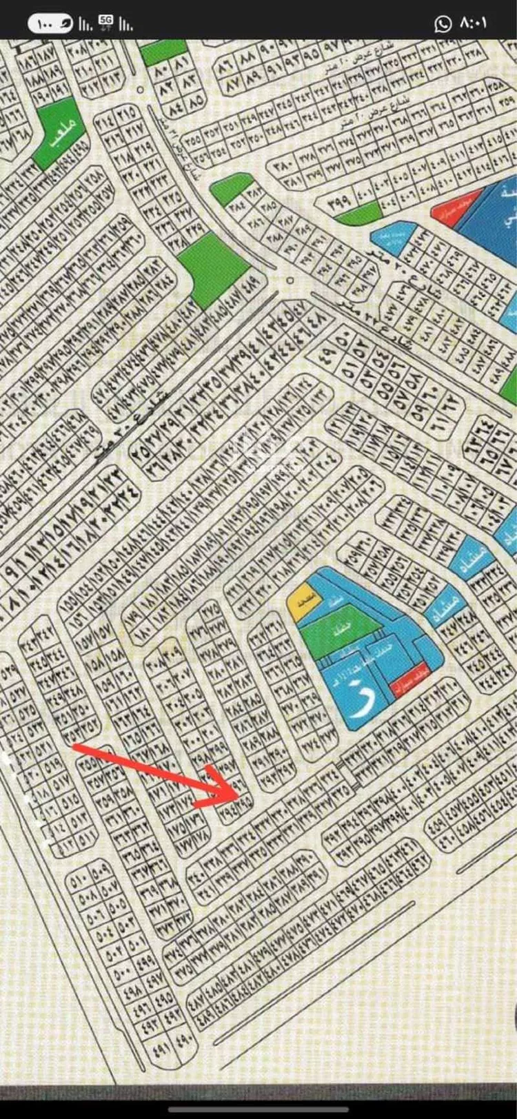 Land for Sale in Jeddah Az Zomorod