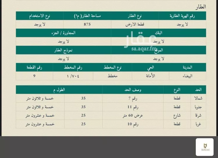 Land for Sale in Dammam Al Amanah 1 صورة