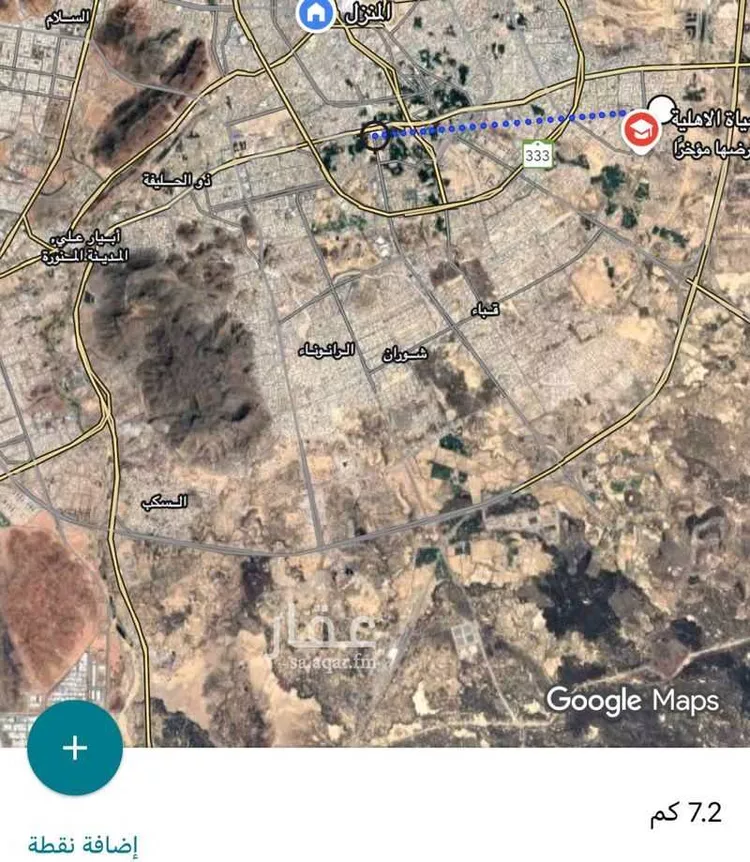 أرض للبيع في حي عين الخيف, مدينة المدينة المنورة, منطقة المدينة المنورة صورة 5