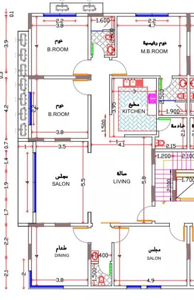 شقة للبيع في شارع يعلى بن أحمد, حي الفيصلية, مدينة جدة, منطقة مكة المكرمة 7