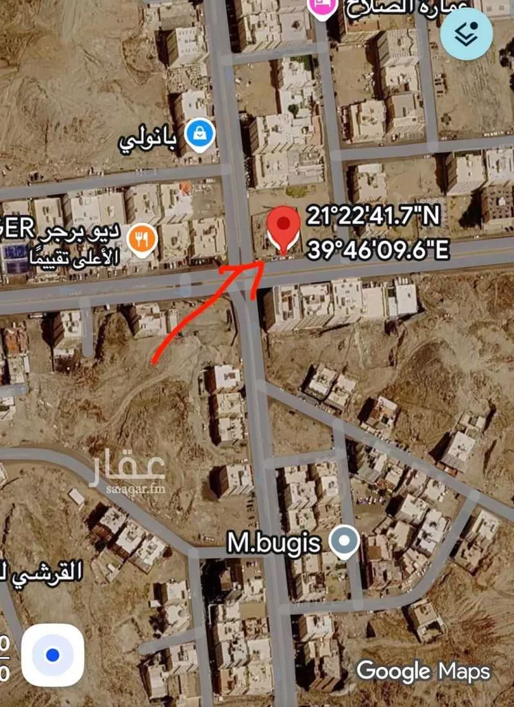 أرض للإيجار في شارع الحاكمه, حي الملك فهد, مدينة مكة المكرمة, منطقة مكة المكرمة صورة 3