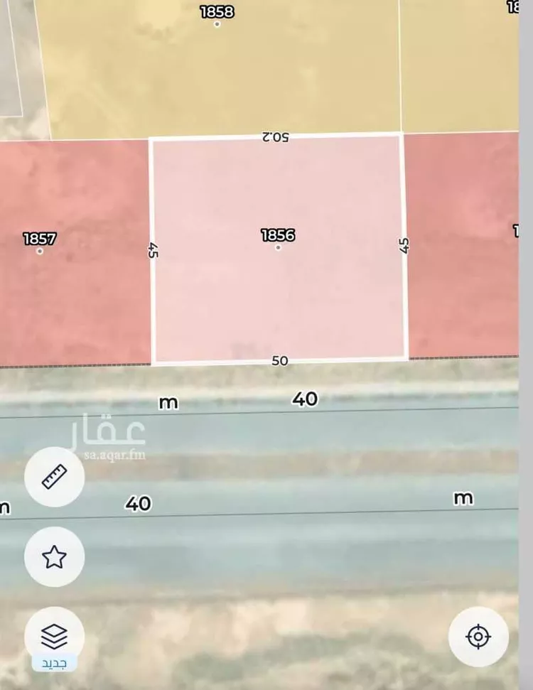 أرض للإيجار في شارع وادي نعام, حي ضاحية نمار, مدينة الرياض, منطقة الرياض صورة 2