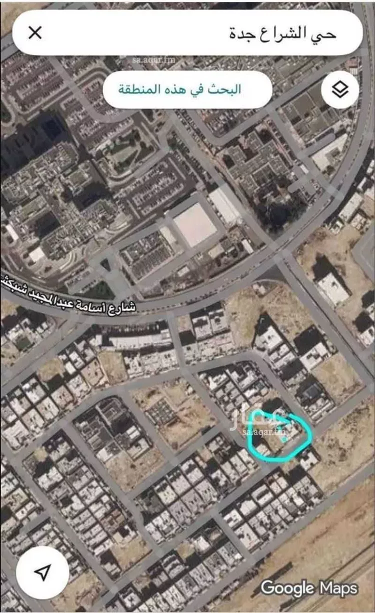 أرض للبيع في شارع شهاب الدين أحمد بن الحسين ا, حي الشراع, مدينة جدة, منطقة مكة المكرمة