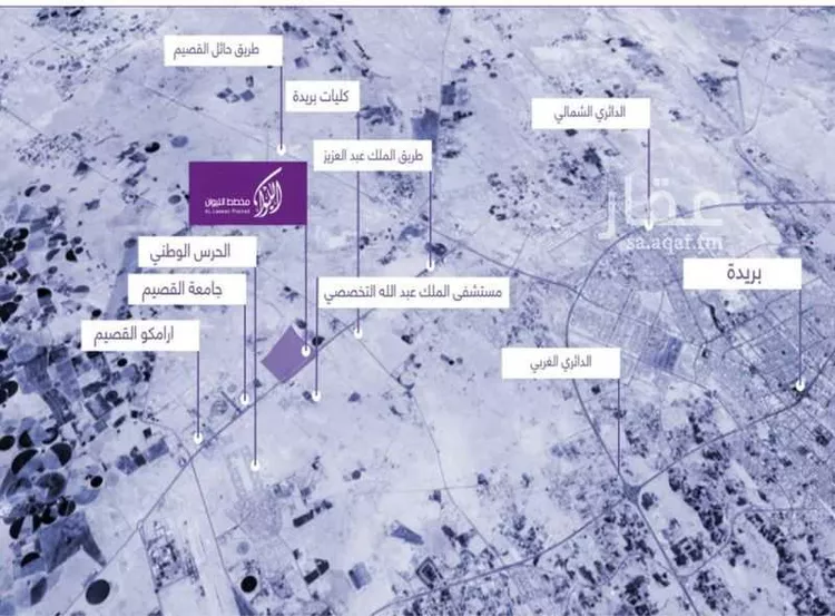 أرض للبيع في شارع المفرق وكمب الطرق 1622, حي الليوان, مدينة بريدة, منطقة القصيم