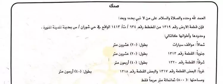 أرض للبيع في شارع سلمه بن الحجاج البصري, حي رهط, مدينة المدينة المنورة, منطقة المدينة المنورة صورة 3