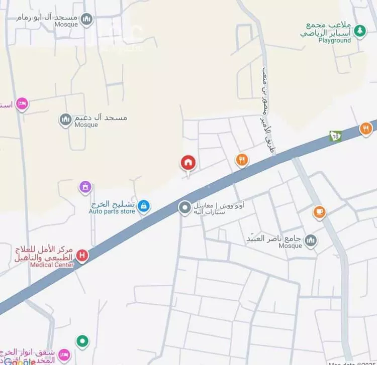 أرض للبيع في شارع محمد الوجيه, حي اليمامة, مدينة الخرج, منطقة الرياض صورة 2