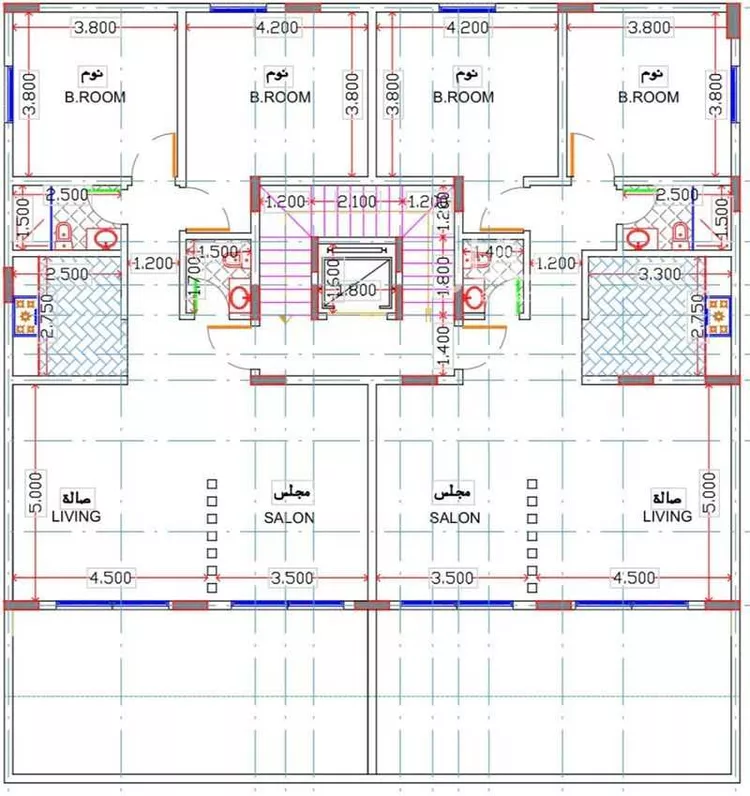 فيلا للبيع في شارع نوفل بن خويلد, حي الفيصلية, مدينة جدة, منطقة مكة المكرمة