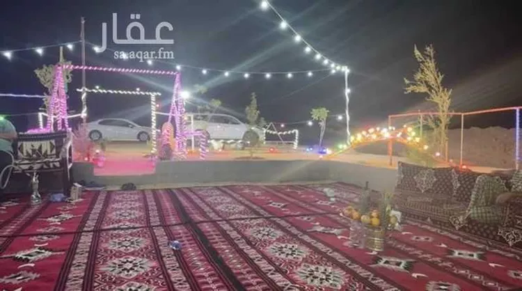 مخيم للحجز في حي الشرق ، الرياض ، منطقة الرياض