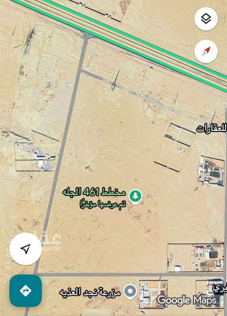 أرض للإيجار في شارع طريق مكه جدة السريع, حي هجرة الزهوه والبيان, مدينة هجرة الزهوه والبيان, منطقة الرياض