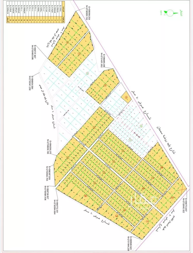 أرض للبيع في حي مزارع العلاوه وماحولها, مدينة مزارع العلاوه وماحولها, منطقة الرياض صورة 2