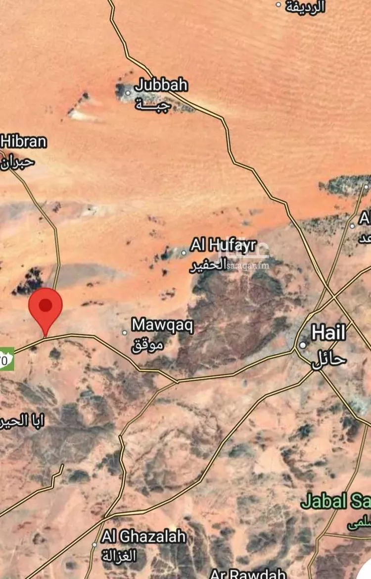 أرض للبيع في شارع الخاشر, حي الفرحانية, مدينة الفرحانيه, منطقة حائل صورة 4