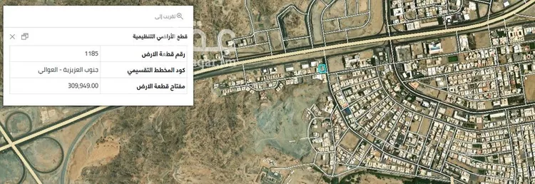 أرض للإيجار في شارع عبدالعزيز الرفاعي, حي العوالي, مدينة مكه المكرمه, منطقة مكة المكرمة صورة 4