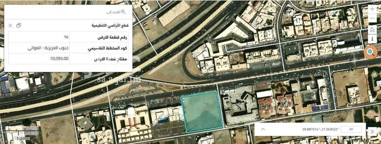 أرض للبيع في شارع عبدالرحمن بن عبدالقادر فقيه, حي العوالي, مدينة مكة المكرمة, منطقة مكة المكرمة صورة 2