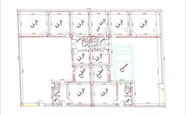 دور للبيع في شارع تبوك, حي الوادي, مدينة امارة منطقة الرياض - الجبيله, منطقة الرياض صورة 3