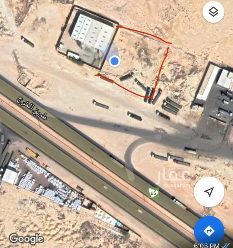 أرض للبيع في شارع الخرج القديم, حي المدينة الصناعية الجديدة, مدينة الرياض, منطقة الرياض صورة 2