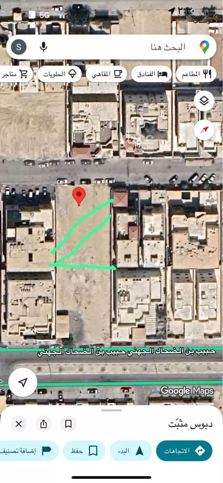 أرض للبيع في شارع رافع ابن البهي, حي التحلية, مدينة الخبر, المنطقة الشرقية صورة 2