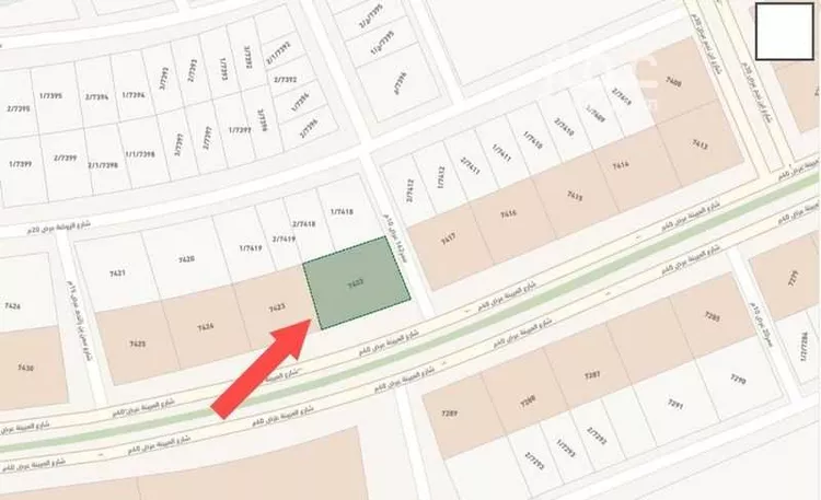 أرض للبيع في شارع العيينة, حي ظهرة لبن, مدينة الرياض, منطقة الرياض