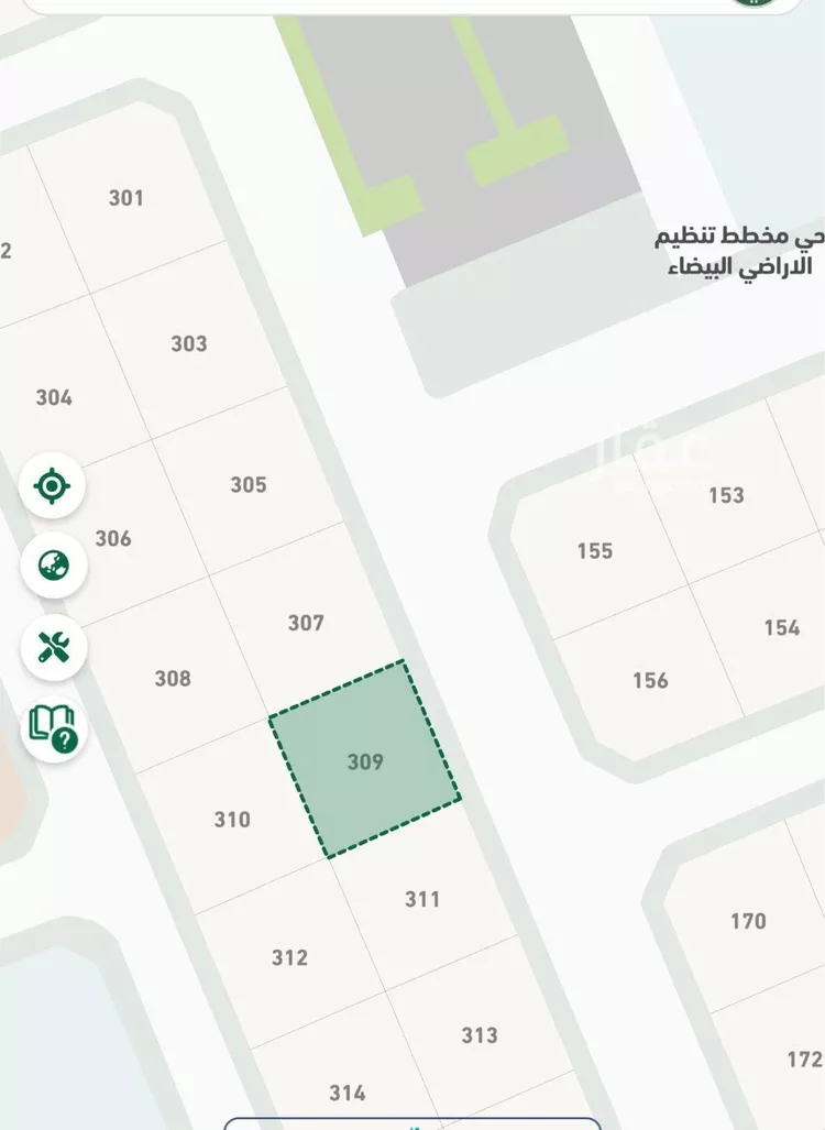 أرض للبيع في شارع مخطط الاراضي البيضاء 19, حي مخطط الاراضي البيضاء3, مدينة ثادق, منطقة الرياض