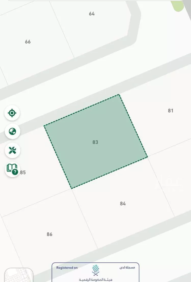 أرض للبيع في شارع مخطط الاراضي البيضاء 15, حي مخطط الاراضي البيضاء3, مدينة ثادق, منطقة الرياض صورة 2