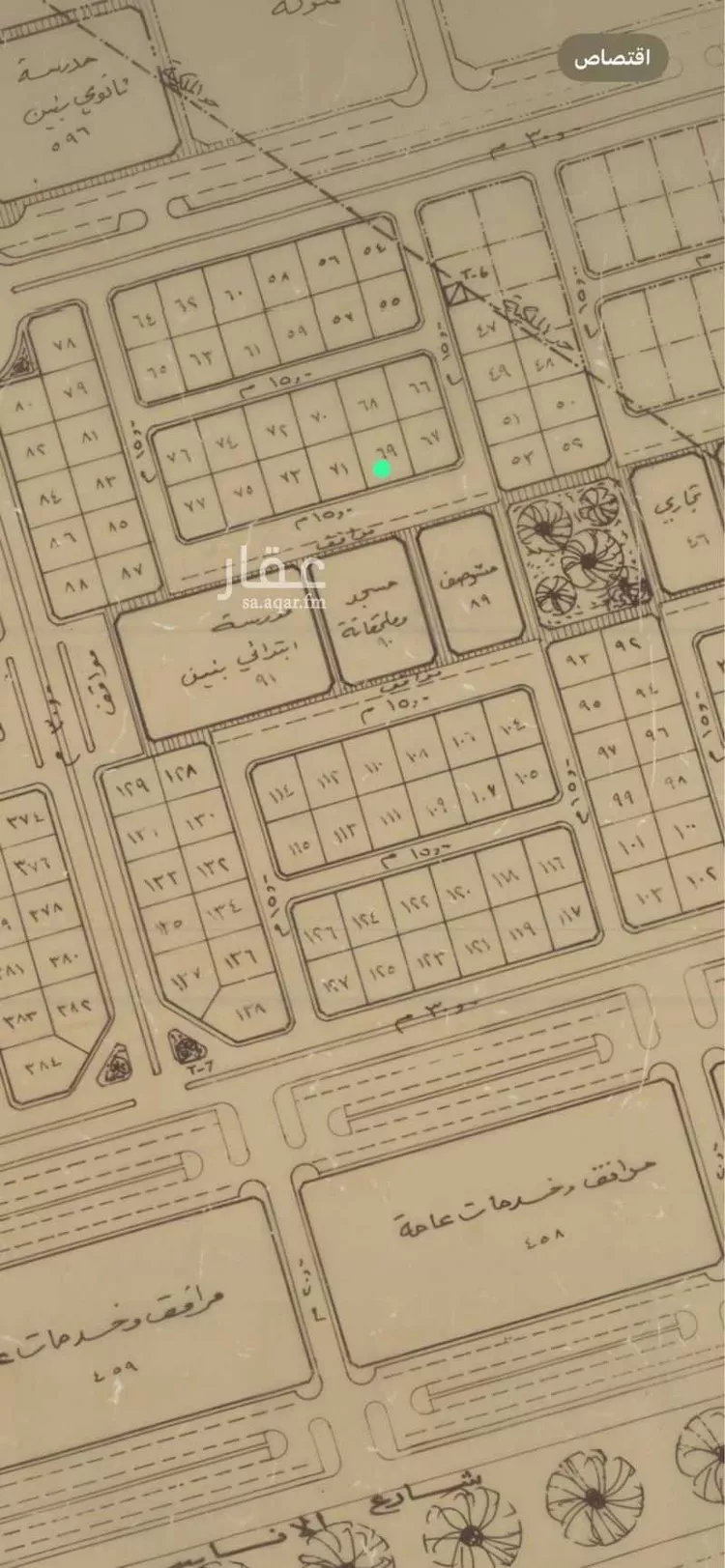 أرض للبيع في شارع خضيراء 136, حي رواق الشرقي, مدينة بريدة, منطقة القصيم صورة 2
