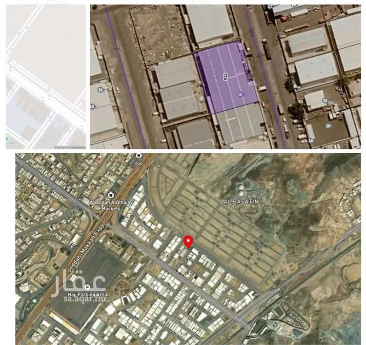 Warehouse for sale in Mecca King Fahd
