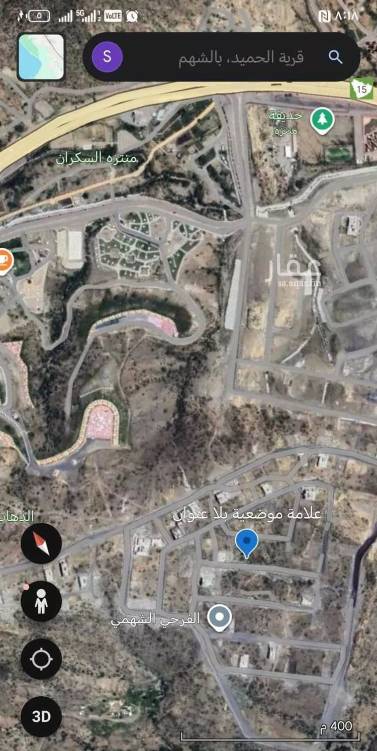 أرض للبيع في شارع حي ج8 37, حي الرهوة, مدينة بلجرشي, منطقة الباحة صورة 2