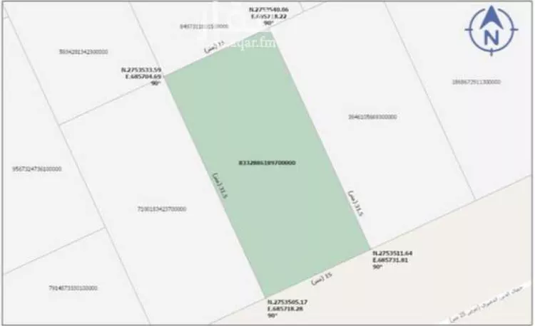 Land for Sale in Riyadh Ar Rimal