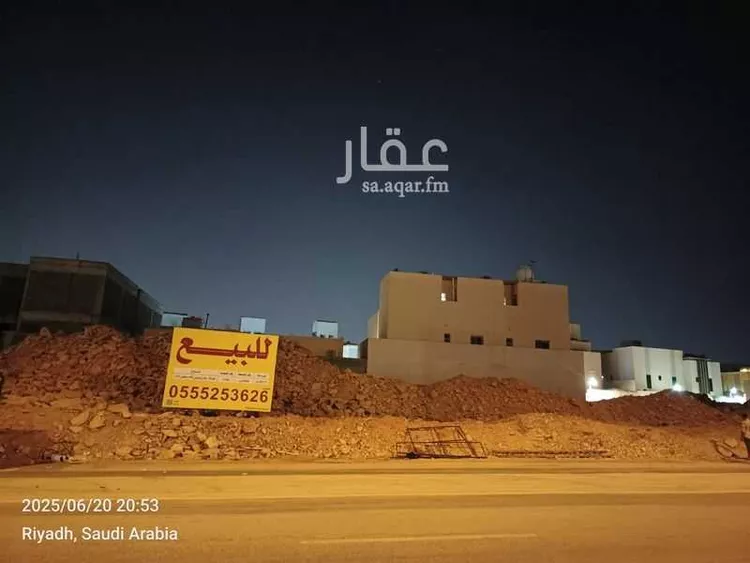 أرض للبيع في شارع  شهيد الدين ثم الوطن هشام سعد ناصر جميعه, حي المهدية, مدينة الرياض, منطقة الرياض صورة 3
