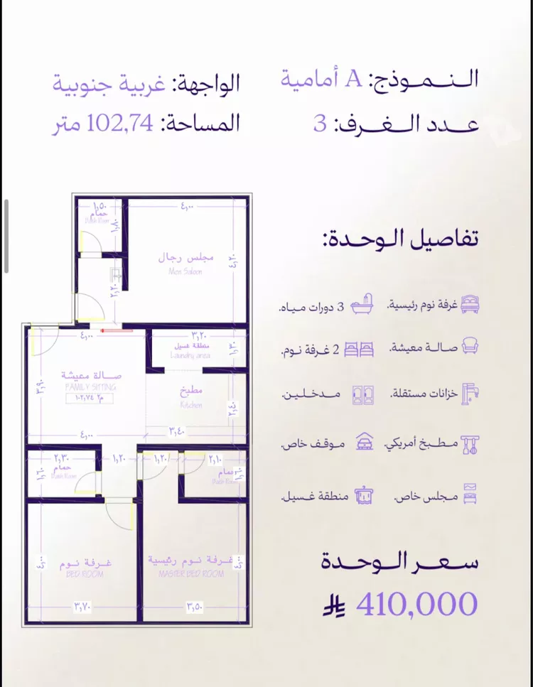 شقة للبيع في شارع رافع الاشجعي, حي أبحر الجنوبية, مدينة جدة, منطقة مكة المكرمة 3