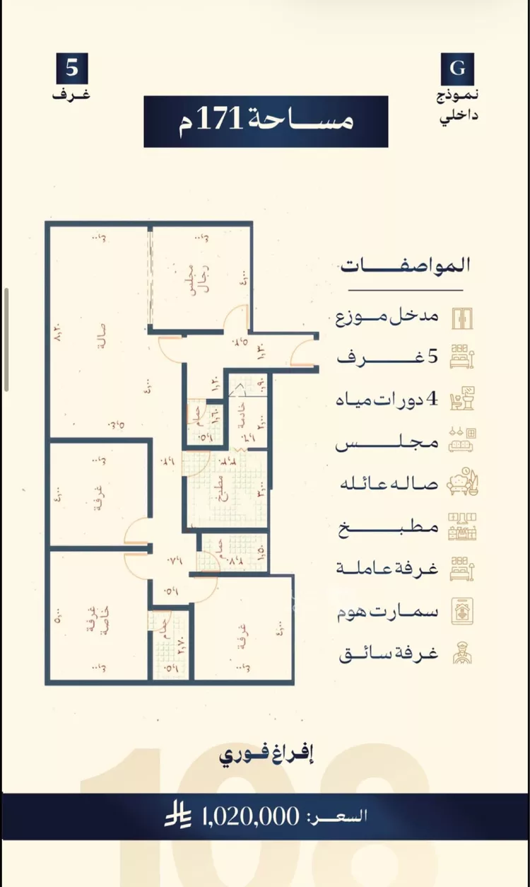 شقة للبيع في شارع المناهج, حي النهضة, مدينة جدة, منطقة مكة المكرمة صورة 5