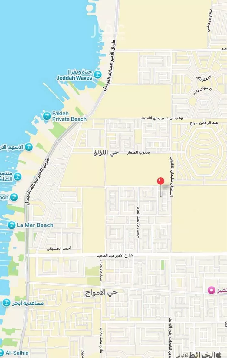 أرض للإيجار في شارع عبد العزيز الرضي, حي اللؤلؤ, مدينة جدة, منطقة مكة المكرمة صورة 2