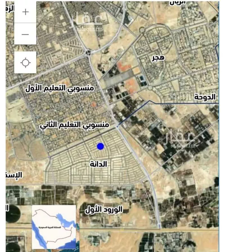 أرض للبيع في شارع الإمارات العربية ، حي الدانة ، الهفوف‎ ، الاحساء