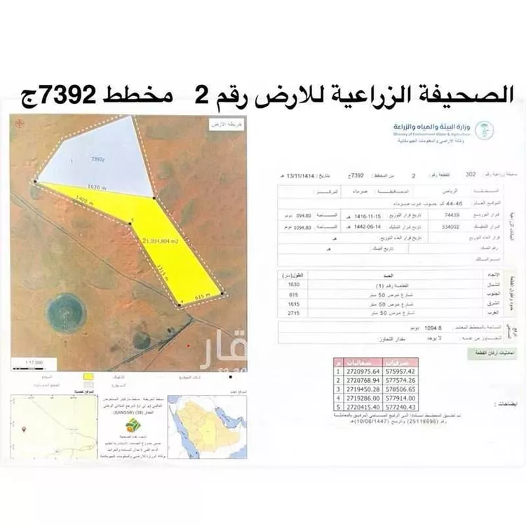 أرض للبيع في حي قنيفذه, مدينة قنيفذه, منطقة الرياض صورة 3
