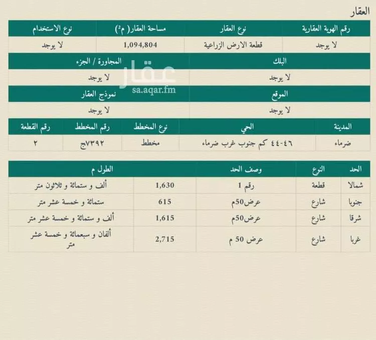 أرض للبيع في حي قنيفذه, مدينة قنيفذه, منطقة الرياض 6