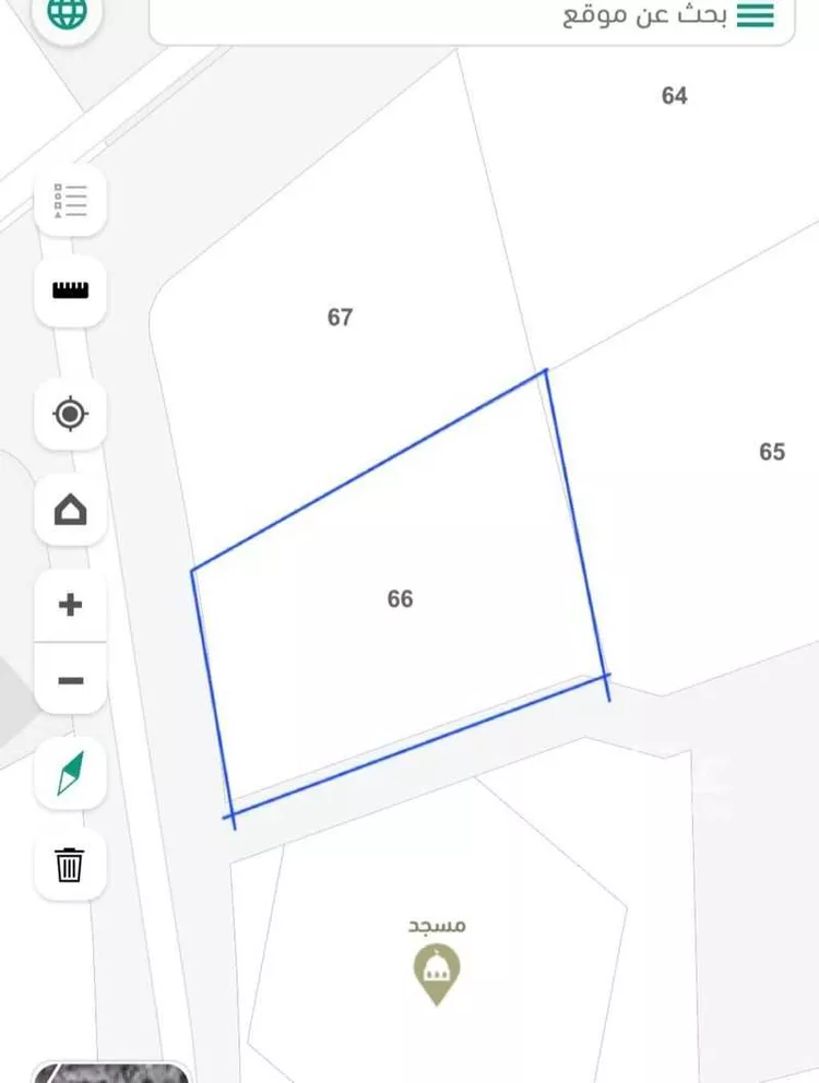 أرض للبيع في شارع 8238388, حي السلام, مدينة بلجرشى, منطقة الباحة