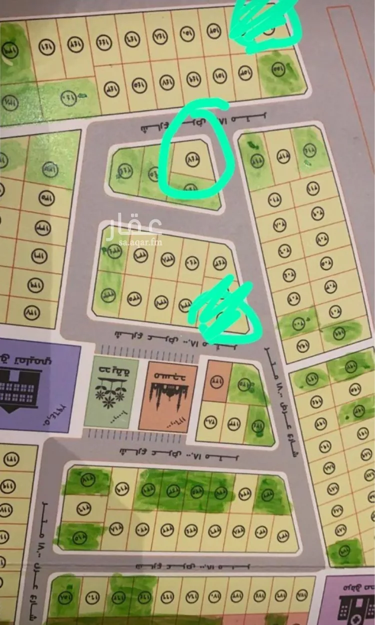 أرض للبيع في شارع ابو راشد الازدي	, حي الشيحيّة, مدينة الشيحيه, منطقة حائل صورة 2