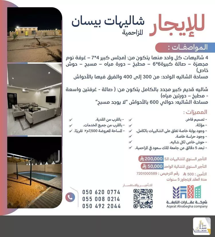 Rest House for Rent in Al Muzahimiyah Al GhatGhat