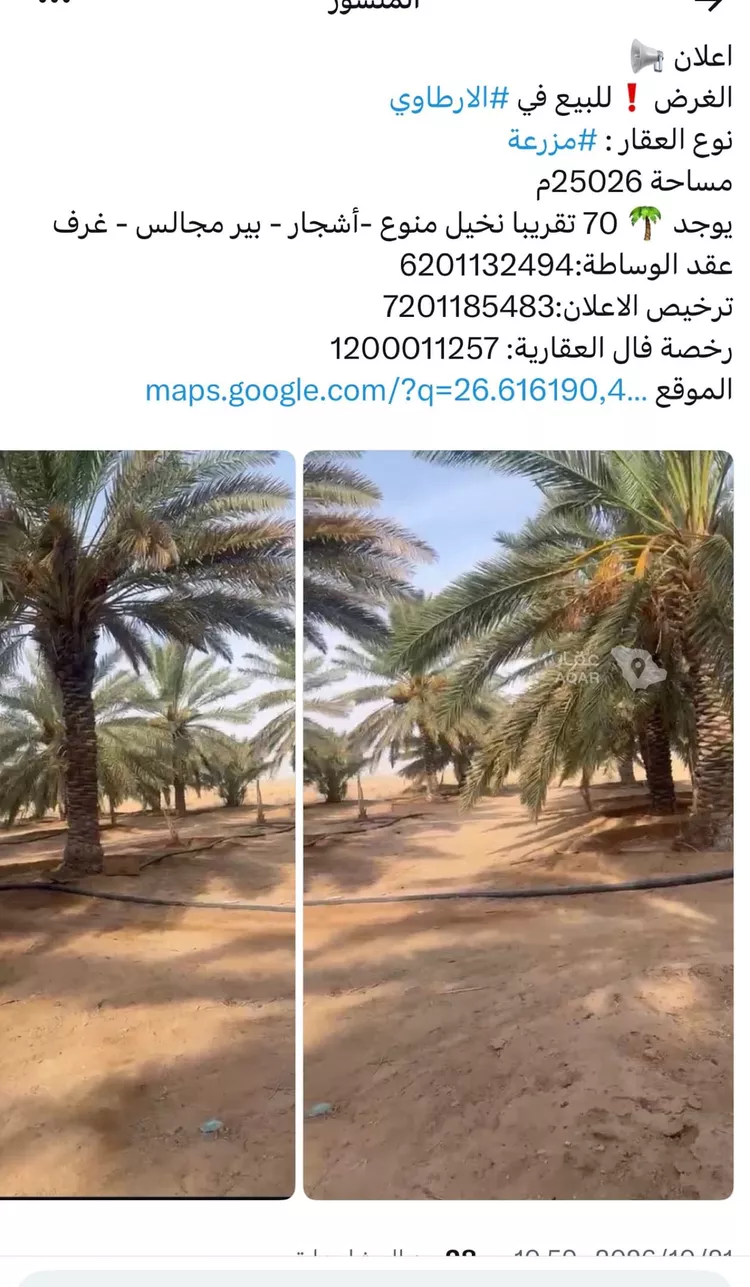 Farm for Sale in AlShinana As Sinaiyah 7