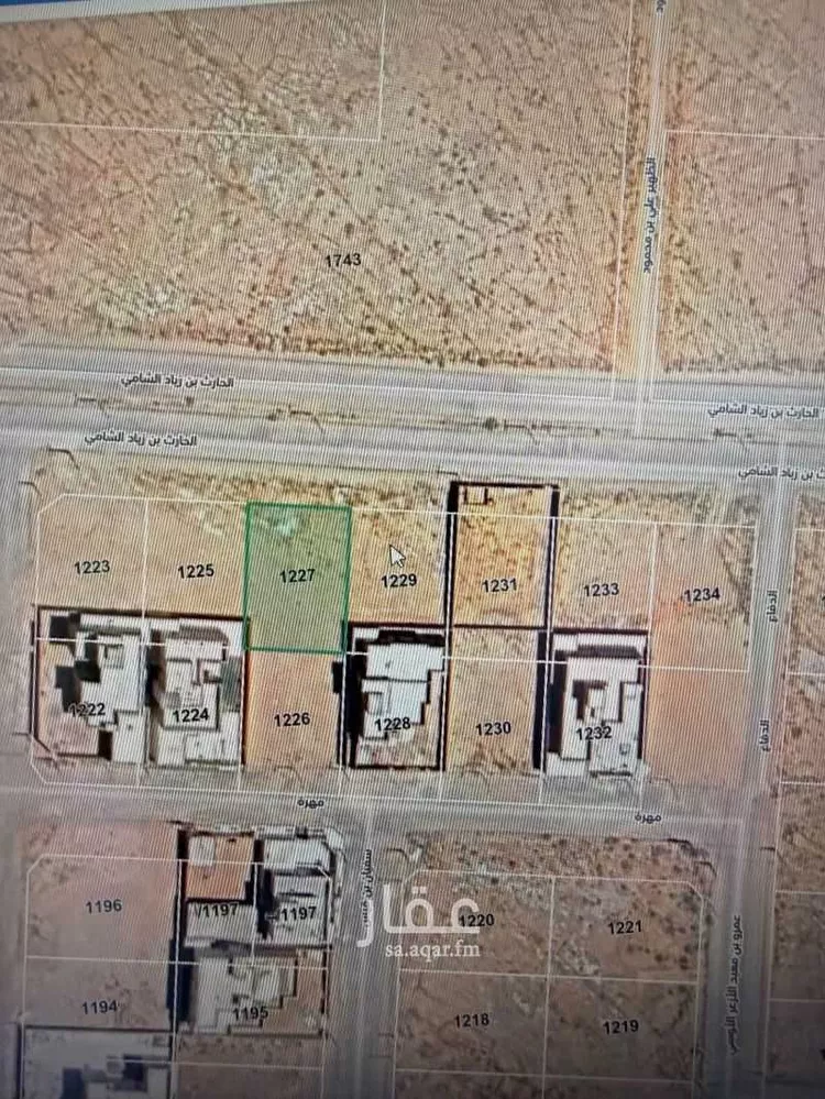 أرض للبيع في شارع الذهبي, حي الربوة, مدينة البكيرية, منطقة القصيم صورة 2
