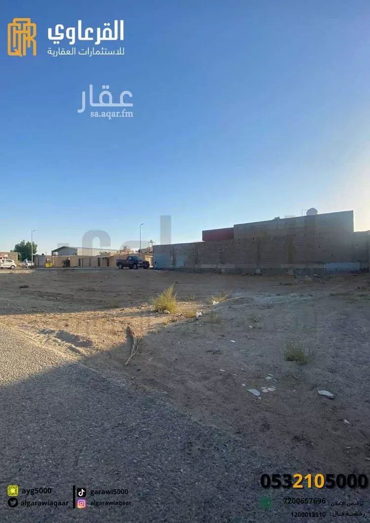 أرض للبيع في شارع الامير, حي السليمانية, مدينة عنيزه, منطقة القصيم صورة 2