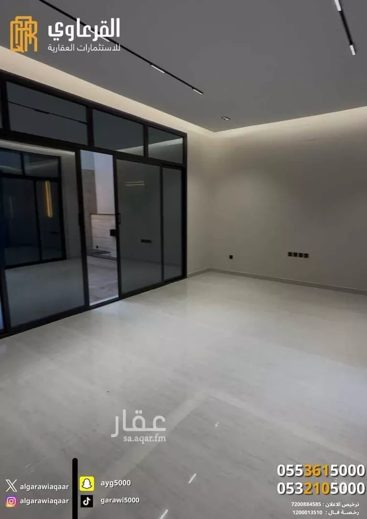 فيلا للبيع في شارع عمرو بن امية بن خويلد الحارث, حي المروج, مدينة عنيزة, منطقة القصيم