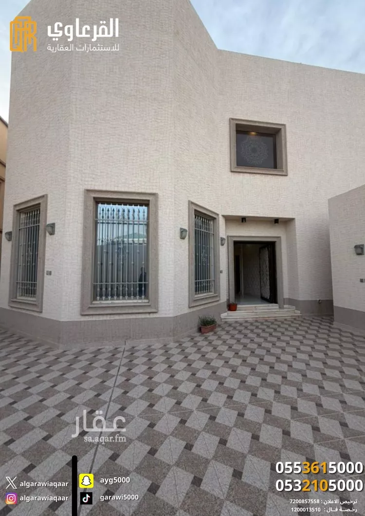 فيلا للبيع في شارع شريع الحجازي, حي السليمانية, مدينة عنيزة, منطقة القصيم صورة 3