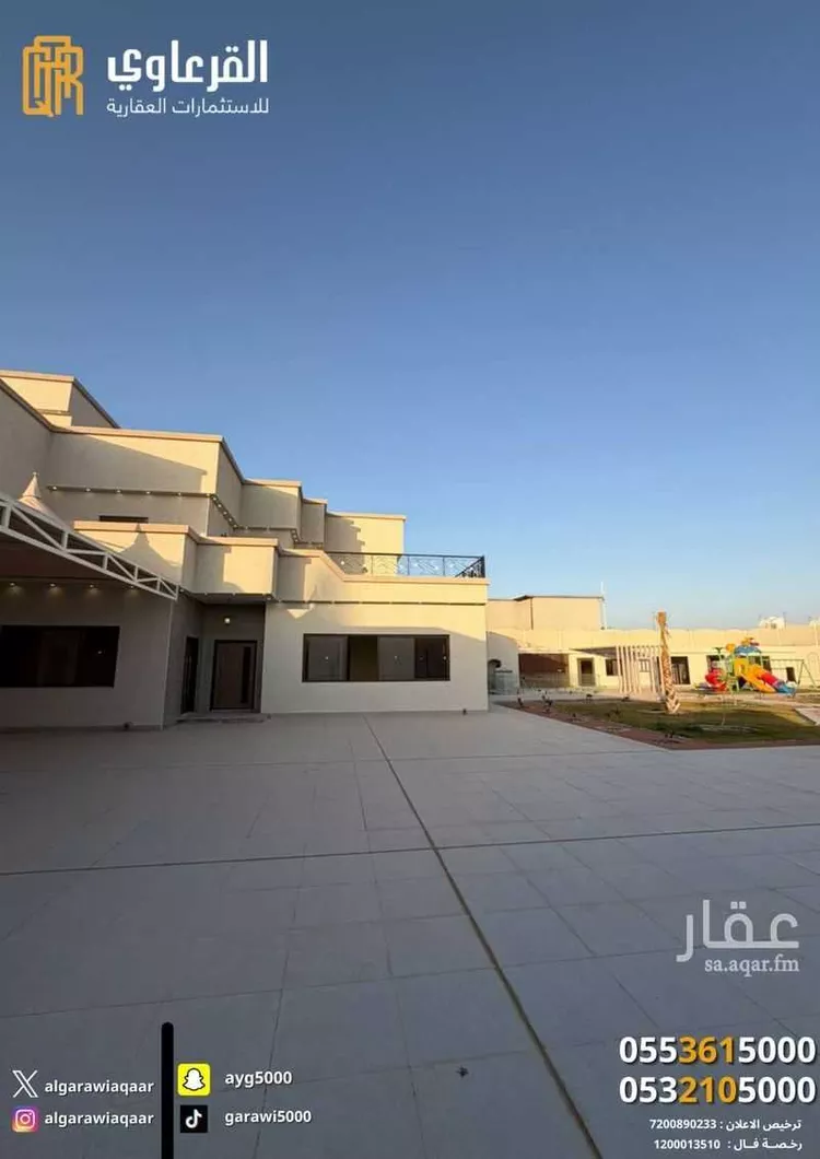 فيلا للبيع في شارع عماد الدين البعلي, حي الحمراء, مدينة عنيزة, منطقة القصيم صورة 4