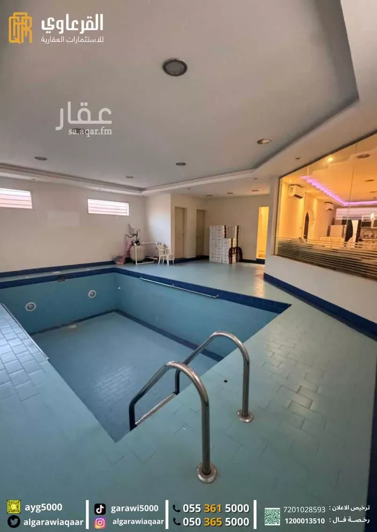 استراحة للبيع في شارع الحارث بن العباس بن عبدالمطلب, حي المروج, مدينة عنيزة, منطقة القصيم