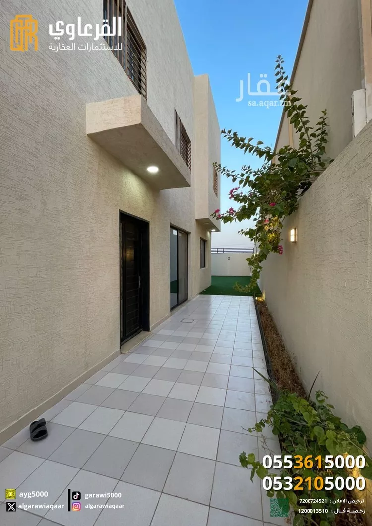 فيلا للبيع في شارع أبي البر, حي الحمراء, مدينة عنيزة, منطقة القصيم صورة 2