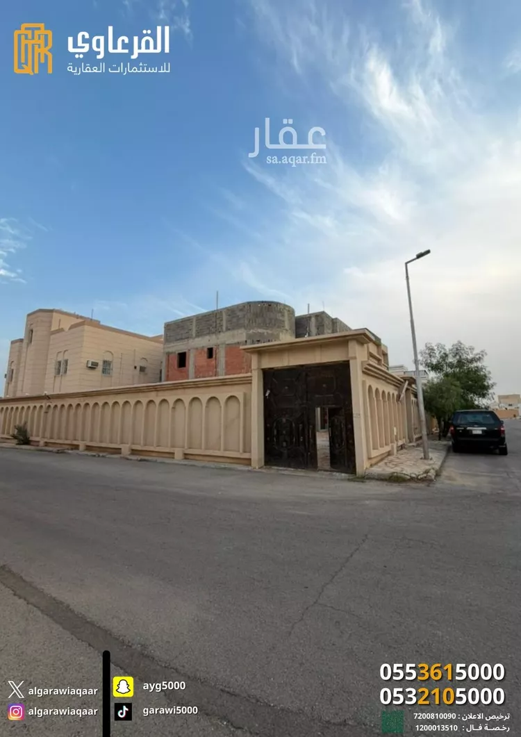 فيلا للبيع في شارع كعب بن زهير, حي السليمانية, مدينة عنيزة, منطقة القصيم صورة 2