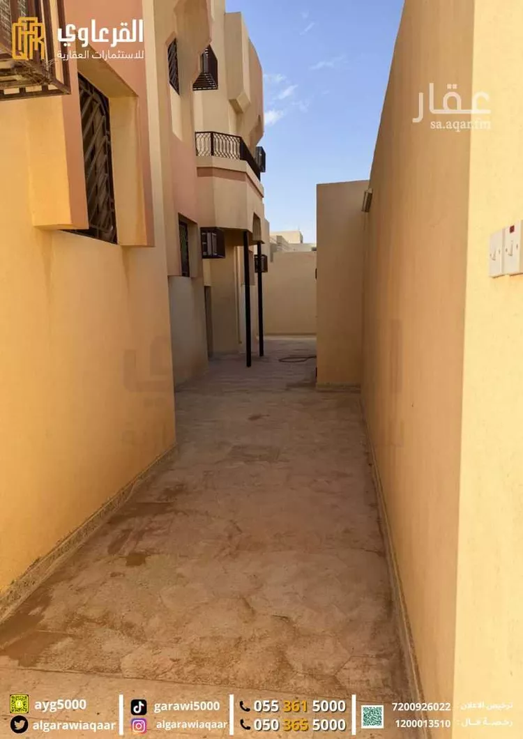 فيلا للبيع في شارع شارع أبو عبيدة بن الجراح, حي السليمانية, مدينة عنيزة, منطقة القصيم