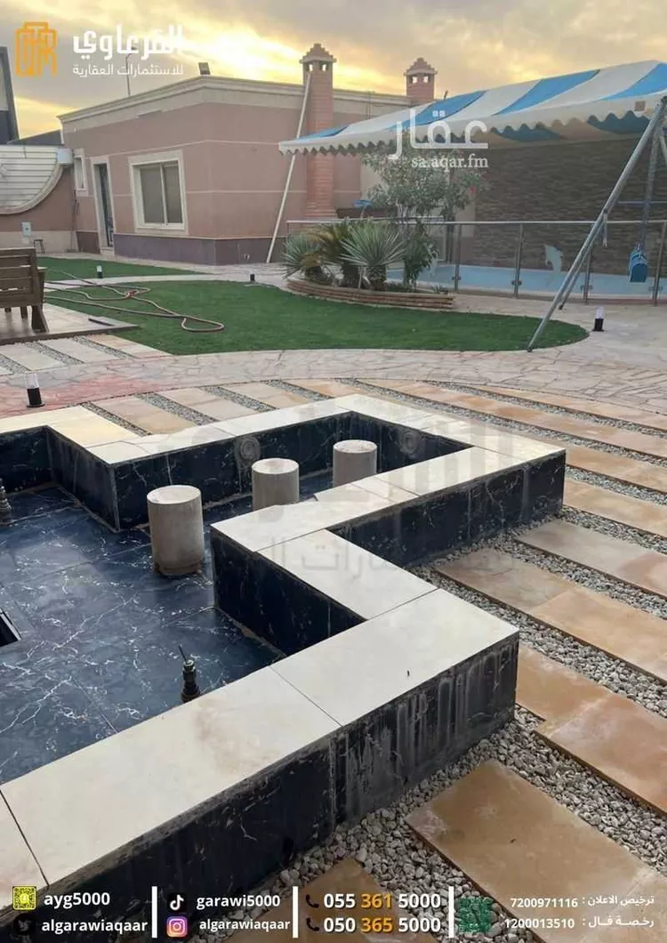 فيلا للبيع في شارع بكر بن سوادة, حي الحمراء, مدينة عنيزة, منطقة القصيم صورة 3